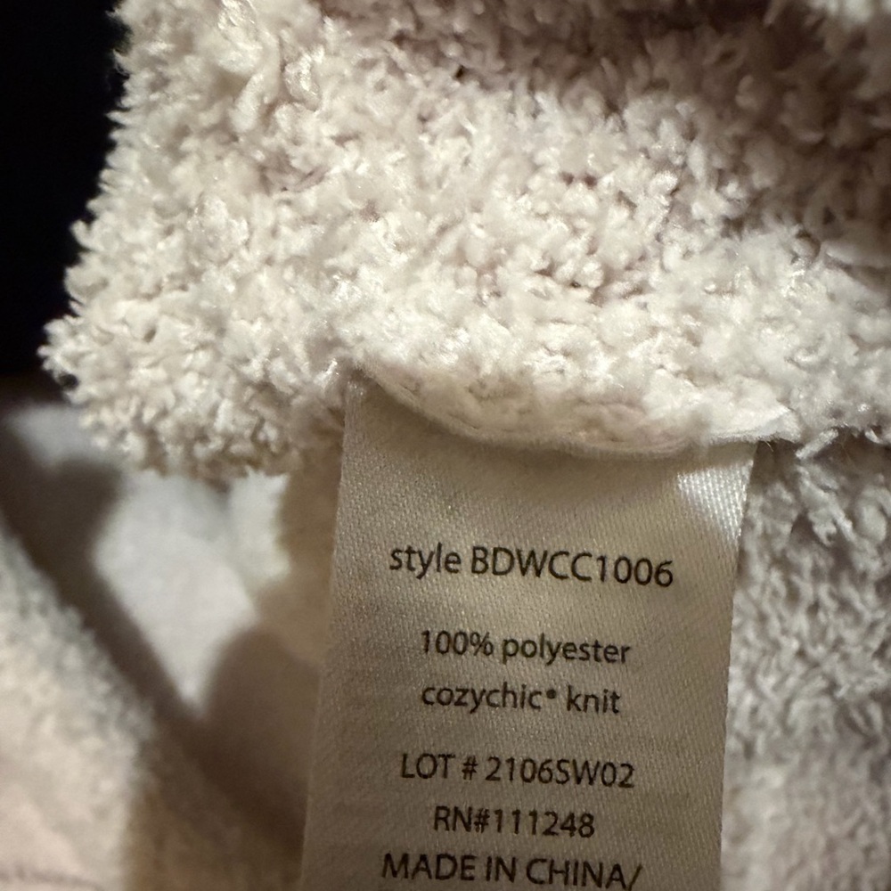 Barefoot Dreams CozyChic Full Zip Lounger - Picture 7 of 7